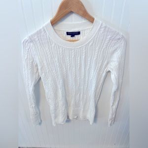 White banana republic sweater